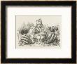 Alice With The Sleeping Queens by John Tenniel Limited Edition Print