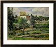 Landscape In Auvers by Paul Cã©Zanne Limited Edition Print