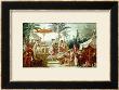 Feast Of The Chinese Emperor, Study For A Tapestry Cartoon, Circa 1742 by Francois Boucher Limited Edition Pricing Art Print
