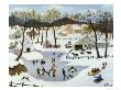 Skating On The Pond by Konstantin Rodko Limited Edition Print