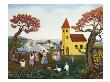 Dancing Outside The Church by Konstantin Rodko Limited Edition Pricing Art Print