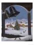 Christmas Trees In The Village Square by Konstantin Rodko Limited Edition Pricing Art Print