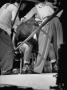 Boxer Joe Louis Resting Between Rounds Of His Fight With Ezzard Charles by Ralph Morse Limited Edition Print