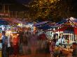 Crowd Shopping At Night Market, Blur, Gianyar, Indonesia by Jerry Alexander Limited Edition Print