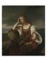 Ingeborg By The Ocean, 1845 (Oil On Canvas) by Fritz Jensen Limited Edition Pricing Art Print