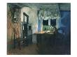 By Lamplight, 1890 (Oil On Canvas) by Harriet Backer Limited Edition Print