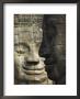 Stone Statuary Of Human Faces, Ta Prohm Temple, Angkor, Siem Reap by Eitan Simanor Limited Edition Print