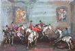 Le Manege Des Chevaux by Walter Spitzer Limited Edition Print