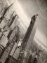 Man Working Atop 32 Foot High Replica Of Empire State Building, New York Diorama At World's Fair by Margaret Bourke-White Limited Edition Print