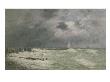 Gust Of Wind Before Frascati, 1896 by Eugene Boudin Limited Edition Pricing Art Print