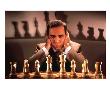 Chess Champion Gary Kasparov Training For May Rematch With Smarter Version Of Ibm Computer by Ted Thai Limited Edition Print