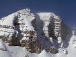 Snow On Mountain Ledge In Wyoming by Tim Laman Limited Edition Print