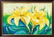 Two Golden Lilies by Heinz Voss Limited Edition Print