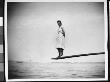 Maggie Ward Standing On The End Of A Diving Board At Coney Island, Brooklyn, Ny by Wallace G. Levison Limited Edition Print