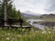A Bench By The Fishing River Nordura In North Iceland by Gunnar Svanberg Skulasson Limited Edition Pricing Art Print