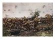The Defence Of Amiens- Soldiers Fighting In The North Of France During World War I, 1916 by Peter Paul Rubens Limited Edition Pricing Art Print