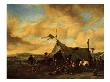 Encampment At The Time Of The Thirty Years War By Wonvermann by Byam Shaw Limited Edition Print