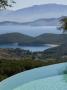 Corfu - View Across Infinity Pool To The Ionian Sea And Albanian Mountains by Clive Nichols Limited Edition Print