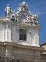Clock And Bell Tower At St Peter's Basilica, Vatican City, Rome, Italy by David Clapp Limited Edition Print