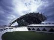 Lyon-Satolas Airport Tgv Station, Lyon, 1989 - 1994, Overall Exterior Of The Central Ticket Hall by John Edward Linden Limited Edition Pricing Art Print