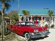 Red Vintage Car, Dauphin Island, Alabama by Natalie Tepper Limited Edition Print