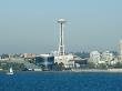 Seattle (And Space Needle) View From Bainbridge (Island) Ferry, Washington, Usa - Built 1961 by Natalie Tepper Limited Edition Print