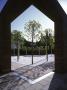 Visitor Interpretation Centre, Coventry, View Through Arch Towards Priory Cloister Trees by Peter Durant Limited Edition Print