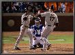 San Francisco Giants V Texas Rangers, Game 4: Aubrey Huff,Andres Torres by Doug Pensinger Limited Edition Print