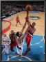 Portland Trail Blazers V Dallas Mavericks: Lamarcus Aldridge And Tyson Chandler by Glenn James Limited Edition Print