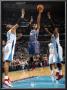 Charlotte Bobcats V New Orleans Hornets: D.J. Augustin, David West And Chris Paul by Layne Murdoch Limited Edition Pricing Art Print