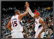 Indiana Pacers V Atlanta Hawks: Josh Smith And Al Horford by Kevin Cox Limited Edition Pricing Art Print