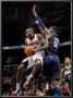 Indiana Pacers V Atlanta Hawks: Jamal Crawford And Roy Hibbert by Kevin Cox Limited Edition Print