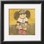 Doll With Brown Hair And Pigtails by Alba Galan Limited Edition Pricing Art Print