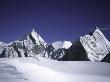 View Of Mount Lingtren And Khumbutse, Nepal by Michael Brown Limited Edition Print