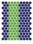 Blue Green Dots by Avalisa Limited Edition Print