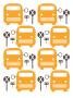 Orange Bus Stop by Avalisa Limited Edition Pricing Art Print