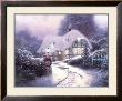 Christmas Cottage by Thomas Kinkade Limited Edition Pricing Art Print