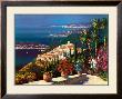 Eze Village by Kerry Hallam Limited Edition Print